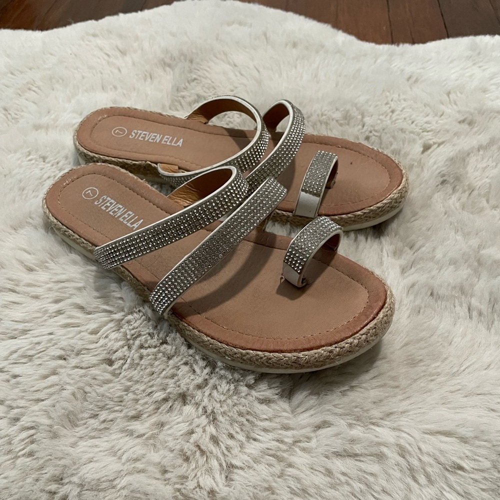 Rhinestone sandals